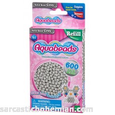 Aquabeads Solid Bead Pack Grey B01H25XX18
